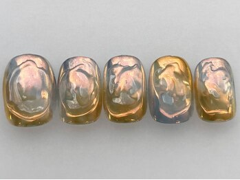 アイネイルズ 池袋店(I-nails)/ぷっくりミラー
