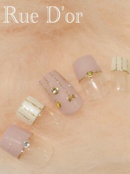 ツメトトノウ/可愛いスタッズアート