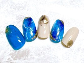 ニュアンスサマーネイル