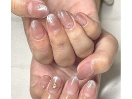 シンプルマグネットネイル