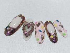 くりぬきハート