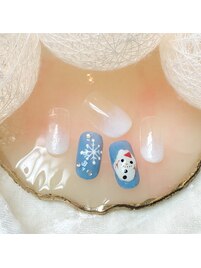 定額¥6500 溶けた雪だるま