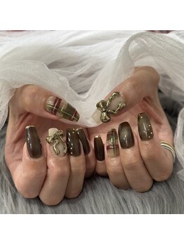 アース 新瑞橋店(HAIR & MAKE EARTH)/クリスマスネイル