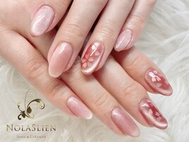 桜マグネットネイル 銀座ネイル