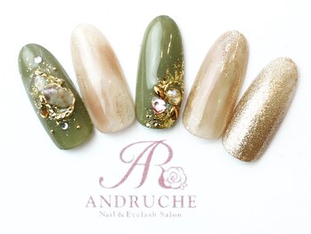 アンドルーチェ なんばパークス店(ANDRUCHE)/ニュアンスネイル