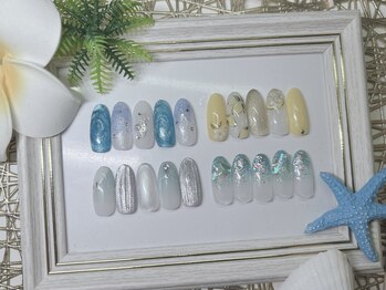 ティーエヌ 本厚木店/夏ネイル☆7000円【7700円税込】