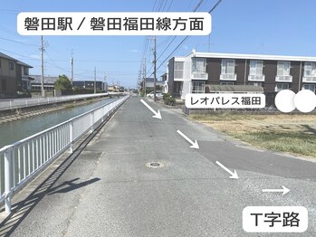 キヌ(KINU)/県道43号／磐田駅方面からの道順