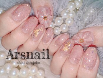アルスネイル(Ars nail)/ぷっくりお花ネイル