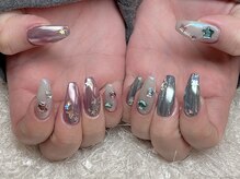 レアネイル 新宿(le'a nail)/ミラーデザイン
