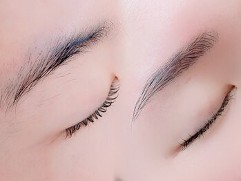 アトリエヌーク 平井(Atelier Nook)の写真/セットで垢抜け[美眉アイブロウ×まつげパーマ]韓国風束感も上品デザインも骨格に合わせた“1番似合う”を