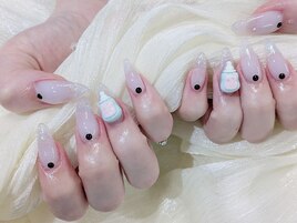 【スカルプ】推し活ネイル