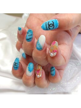 アモ ラブネイルズ(AMO Love nails)/ココマークデザイン