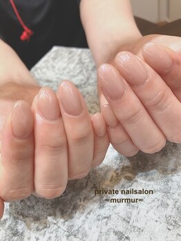 プライベート ネイルサロン マーマ(murmur)/ちゅるんワンカラー