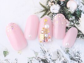クリスマスネイル