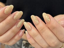 アイネイルズ 渋谷店(I nails)/【Karin.m】ゴールドニュアンス