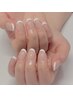 ☆指を美しく見せるネイルはこれ☆ハンド フレンチネイル¥10,450→¥7980