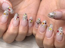 スワロンネイル 名古屋店(SWALLON NAIL)/カラフルビジュー