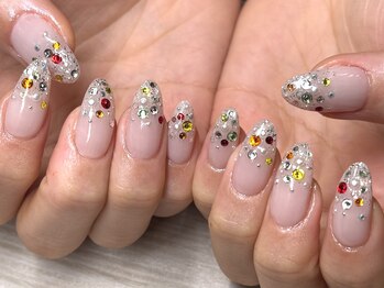 スワロンネイル 名古屋店(SWALLON NAIL)/カラフルビジュー