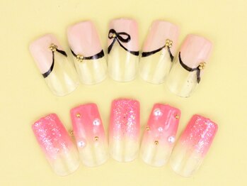 ライトネイルズ イバラキ(light nails IBARAKI)/ちょっとしたお呼ばれに♪