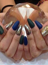 エスフィーネイルサロン ブリーユ(Esfy nailsalon Brille)/ミラー×マット
