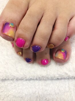 Nanaの楽美館/フットネイルデザイン