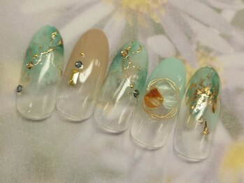 ネイルサロン マハロ(Nail salon MaHaLo)/新規付替オフ込☆ハンド¥7950