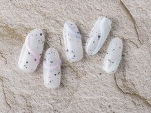 サンミーゴネイル 神戸店(Sunmego Nail)/うねうね×天然石ネイル