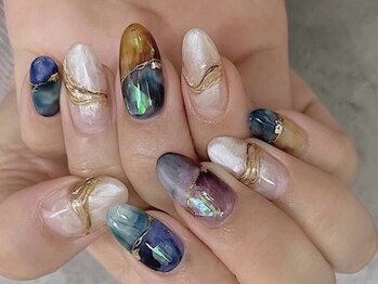 宝石石鹸nail