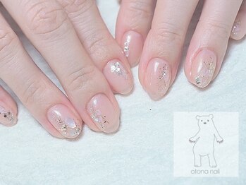 オトナネイル(otona nail)/透明感キラキラ素材ネイル