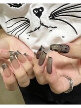 クリア(Clear)/ブラックネイル