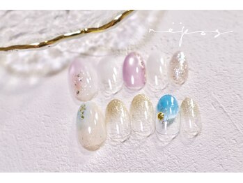 ルポネイル 高円寺(repos nail)/マグネット ニュアンス ミラー