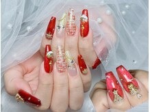 ルル 新宿店(Lulu’s)/大人気ツイードネイル