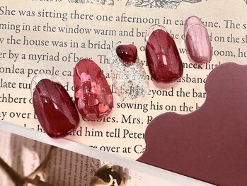 ビューティルーム ミセル(beautyroom miseru)/バレンタイン/ハートネイル