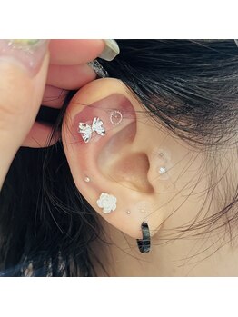 フィールラッシュ バイ グリーン(FEELLASH by green)/#耳ツボジュエリーデザイン