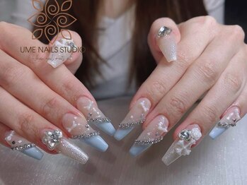 ウメネイルスタジオ(UME NAIL STUDIO)/* 長 さだしやり放題×つけ放題