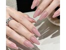 長さだしワンカラーネイル