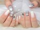ネイルサロンブリス(nail salon Bliss)の写真/シンプルじゃ物足りない方必見☆手描きアートやキラキラパーツを贅沢に詰め込めんだスペシャルデザイン◎