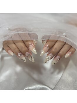 ボミネイル(Bomi nail)の写真/【三宮/元町】長さ出しでさらにかわいく*夏に向けてマグネットフラッシュやトレンドデザインも◎