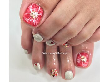 ネイルサロン マハロ(Nail salon MaHaLo)/f45新規付替オフ込☆フット¥7300