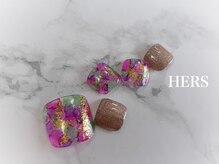 ハーズ(HERS)/FOOT シンプルアート