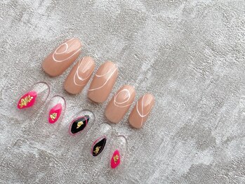 スリー(THREE)/Jun,2021/nail design