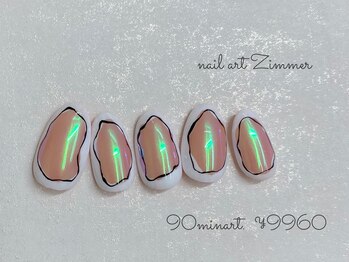 ネイルアート ジマー/90minartコース¥9960