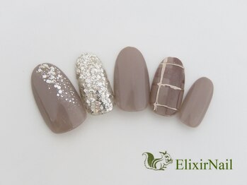 エリクサーネイル 池袋(Elixir Nail)/定額a シンプル/クーポン使用