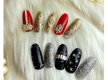 エスフィーネイルサロン ブリーユ(Esfy nailsalon Brille)/12月の定額デザイン