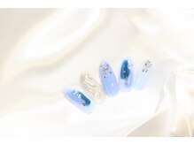 アモウズ(Amouz)/定額【テーマ:アイスブルー】1