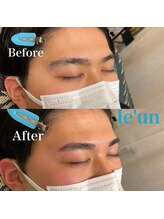 ルアン 六本木店/メンズ美眉毛スタイリング