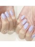 【Ｈａｎｄ】しっかり甘皮ケア＋爪にやさしいパラジェル・ワンカラー