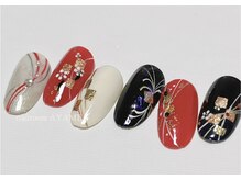 アヤメ(AYAME)/和柄ネイル