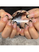 ペッシュブルーム 梅田(Peche Bloom)/キラキラネイル ちゅるんネイル