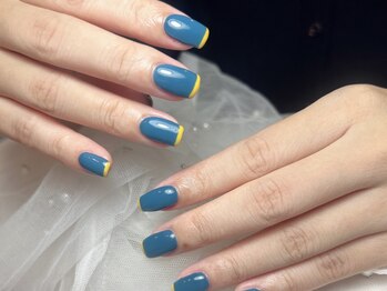 ジョアネイル(JOA Nail)/ワンカラー/先端ライン/シンプル